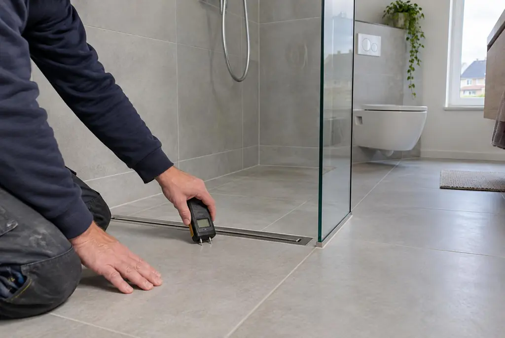Lekdetectie Ameide – badkamer in een nieuwbouwwoning