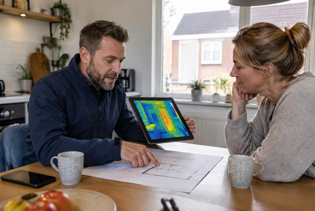 Lekdetectie Ameide – bevindingen bespreken aan de keukentafel