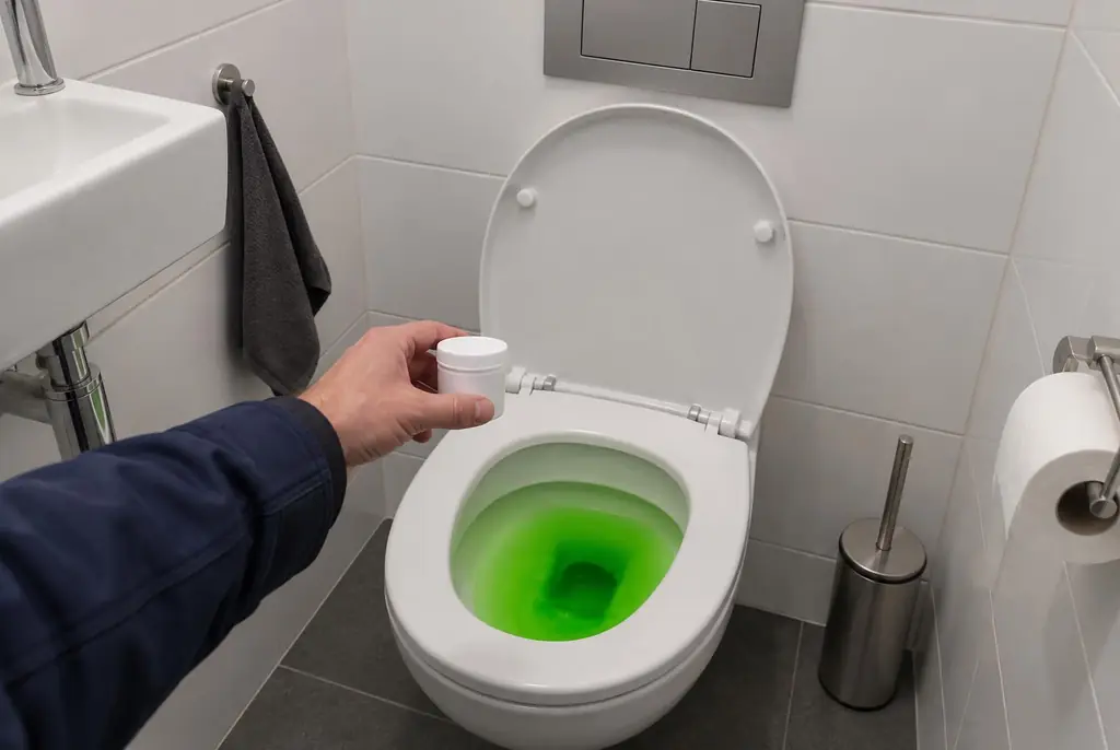 Lekdetectie Ameide – kleurstoftest bij een lekkend toilet